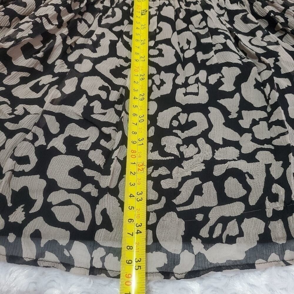INC International Concepts Sleeveless Ruffled Abstract Print Party‎ Silk Dress14 - Picture 10 of 14